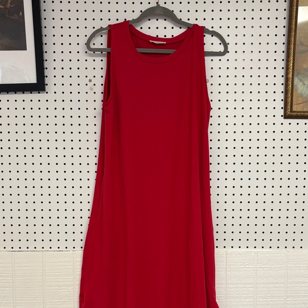 Zenana Outfitters Bold Red Maxi Dress - Picture 5 of 5